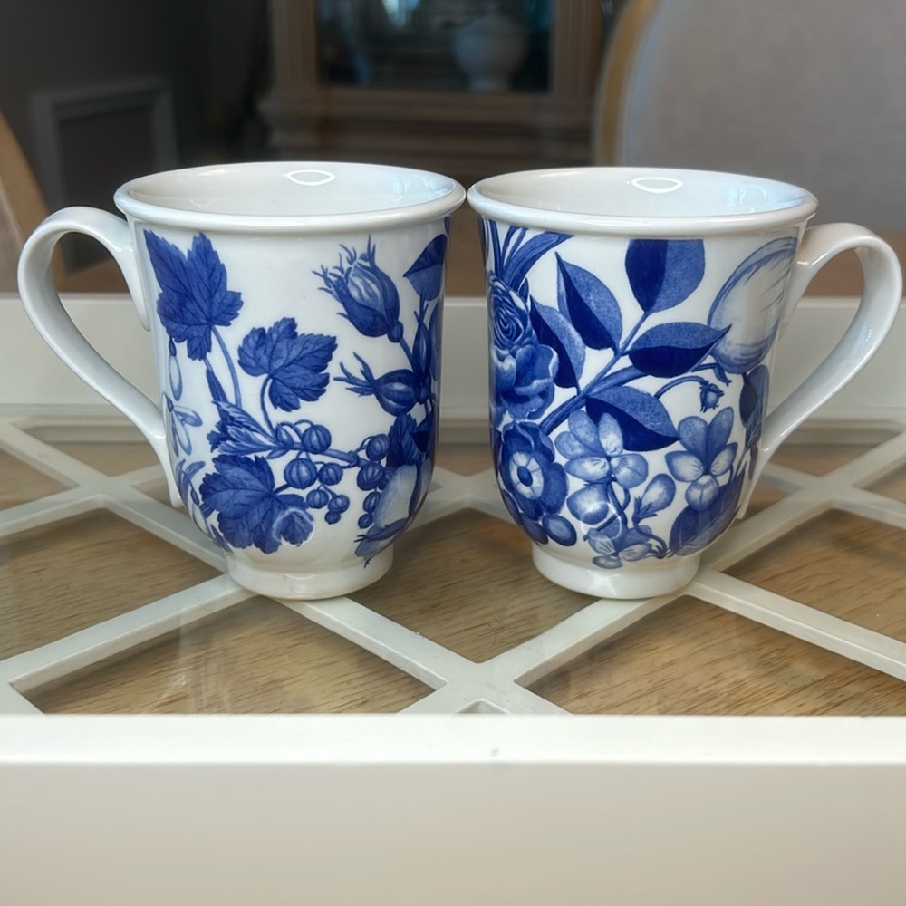 Beaker (English Mug) Harvest Blue by Portmeiron (2)